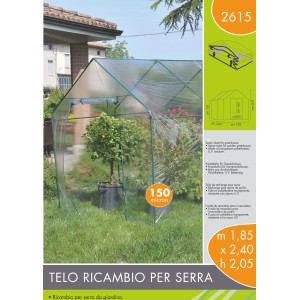 t.b.t. Film per serra di ricambio per serra.