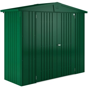 Casetta da giardino in metallo Biohort Europa, verde scuro, 1,9 m², zincata a caldo e verniciata.