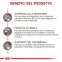Grafica: Benefici di t.b.t. cibo secco per cani – digestione, crescita, microbioma.