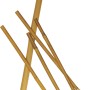 Canne di bambù per supporto piante da giardino.