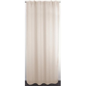 Tenda in tessuto t.b.t. beige, opaca per ambienti domestici.