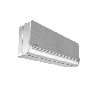 Condizionatore d'aria grigio t.b.t. per un clima interno confortevole.