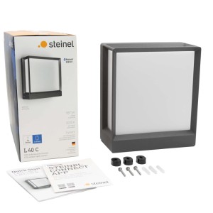 Lampada LED da esterno L 40 C Bluetooth Mesh Quadrata 3000K 12,9W 869 lm