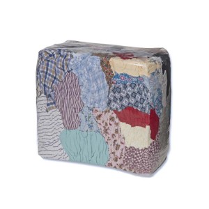 Balla di stracci per la pulizia t.b.t., vari tessuti, confezionati per la cura dell'auto.