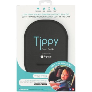 Tippy Smart Pad per seggiolini auto: Avvisa se i bambini vengono dimenticati in auto. Per maggiore sicurezza in auto.