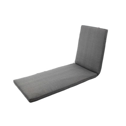 Cuscino per lettino grigio 60x190x5 cm