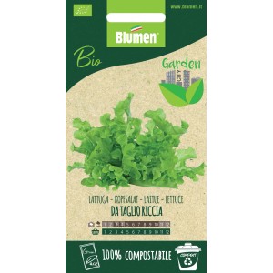 Confezione di semi di erbe aromatiche t.b.t. di Blumen, lattuga biologica.