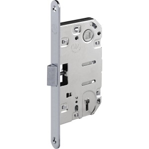 Serratura da infilare t.b.t. per porte interne, color argento.