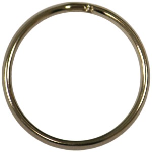 t.b.t. Anello di sicurezza, metallo, circolare.