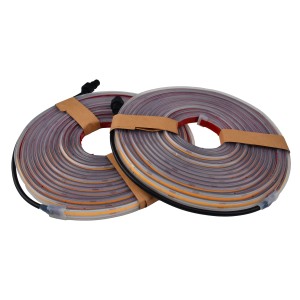 Illuminazione LED Biohort per pergola, bianco caldo, arrotolata.