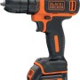 Avvitatore a batteria Black+Decker BDCDD12K con batteria 10,8V in valigetta.