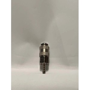 Rubinetto rapido universale a resca ABAC Ø 6x11 mm tubazioni pneumatiche