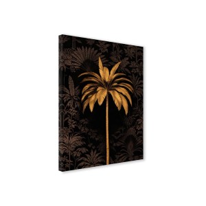 Canvas 30x40 cm set oro - palma