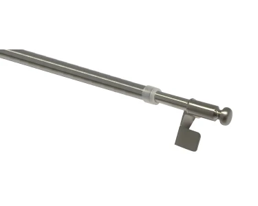 Briss estensibile 30-50 cm a pressione acciaio Ø 10 mm satinato