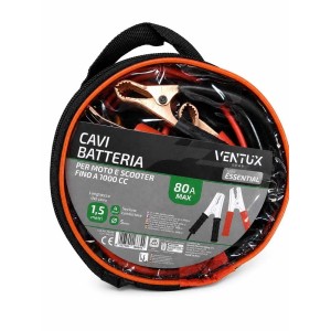Cavi Batteria 80A VENTUX Gear Moto e Scooter 1,5 M