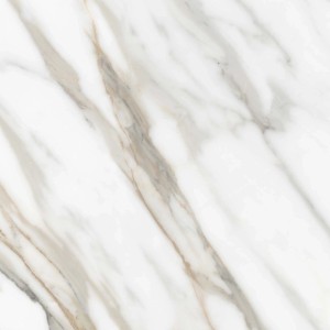 Piastrella in gres porcellanato rett Eternal Marble gold 60x60 cm 1,44 m²