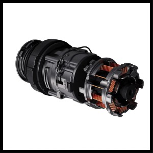 Dettaglio del motore dell'avvitatore a batteria Einhell TE-CD 18/40 Li BL Solo.