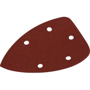 Carta vetrata per LUX Multischleifer E-MUS-21, marrone, con fori.