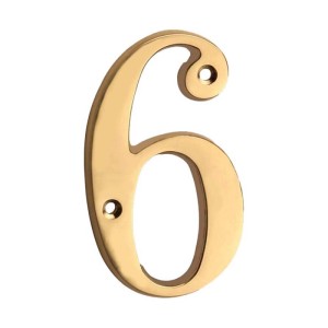 Numero civico acciaio 6 e 9