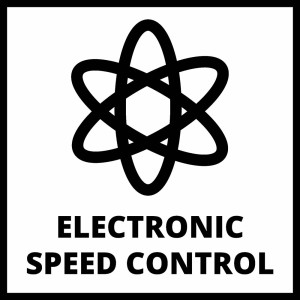 Simbolo per controllo elettronico della velocità su cacciaviti.
