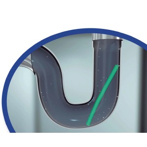 Bastoncini Starlyf in scarico con profumo di limone per pulizia tubature.