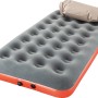 Letto gonfiabile Pavillo grigio con cuscino e pompa, ideale per campeggio e outdoor, 188x99x22 cm.