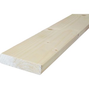 Asse di legno Listelli piallati piallata di colore chiaro.