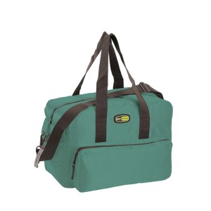 Borsa da viaggio/sportiva verde t.b.t. per attrezzatura da campeggio.