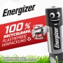 Batteria Energizer Max 9V con mascotte e confezione riciclabile.