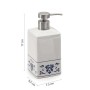 Dosasapone bagno Cixi in porcellana 450 ml bianco/blu_2
