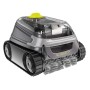 Robot per piscina a batteria Zodiac CBAT CNX-Li 5220 iQ, grigio, con cingoli e spazzole.