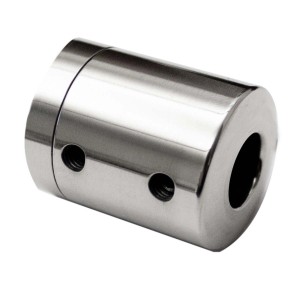 t.b.t. per ringhiere scale, acciaio inox, forma cilindrica.