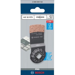 Lama per utensile multifunzione Bosch AIZ 32 RT5 per piastrelle, pietra e altro.