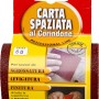 Rotolo di carta vetrata grana 60 per legno, vernice e stucco.