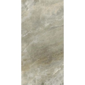 Piastrella per pavimenti t.b.t. effetto marmo, beige-grigio con venature.
