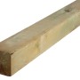 Palo in legno per recinzioni, naturale, quadrato.