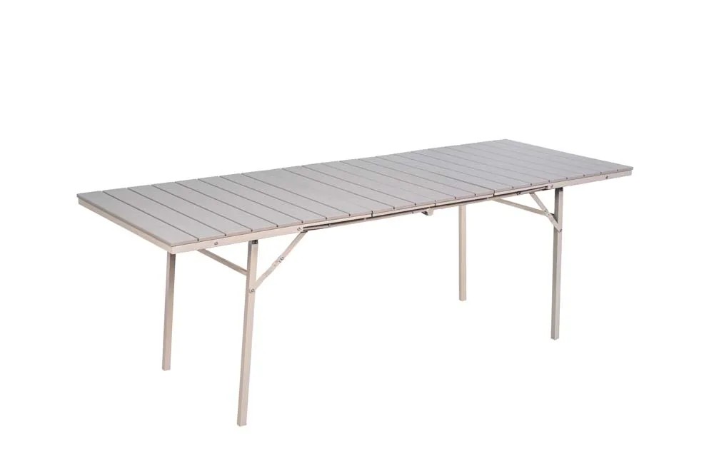 Tavolo allungabile da giardino in plastica soffiata 166/214x78xH76