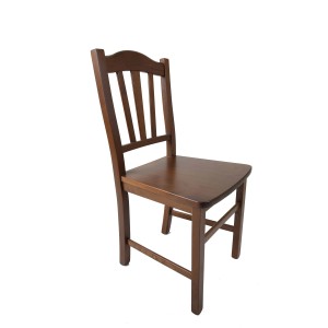 Sedia Silvana 46x42x95 cm Noce