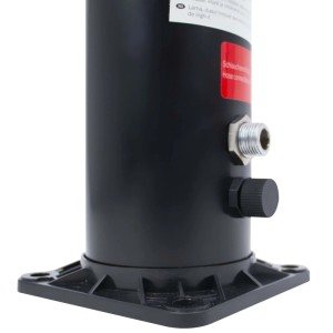 Doccia solare con rubinetto doccetta semi-alta 10l