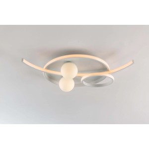 Plafoniera LED Manila 4000lm 3000K 65x41x12 cm