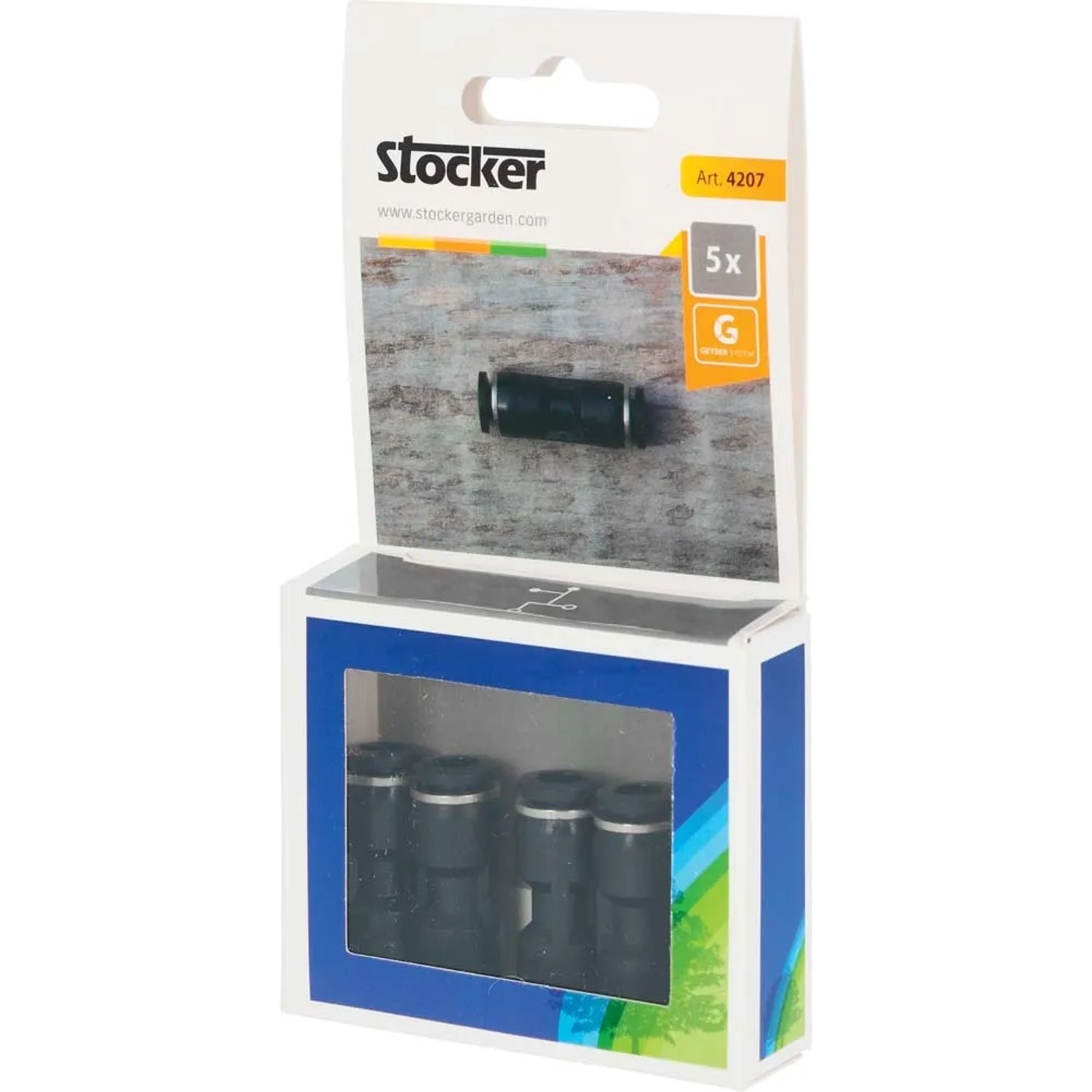 Set t.b.t. Microirrigazione, 5 pezzi, per sistemi di irrigazione.