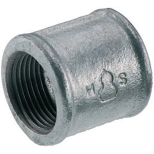 t.b.t. Raccordo in acciaio zincato per collegamenti di tubi.