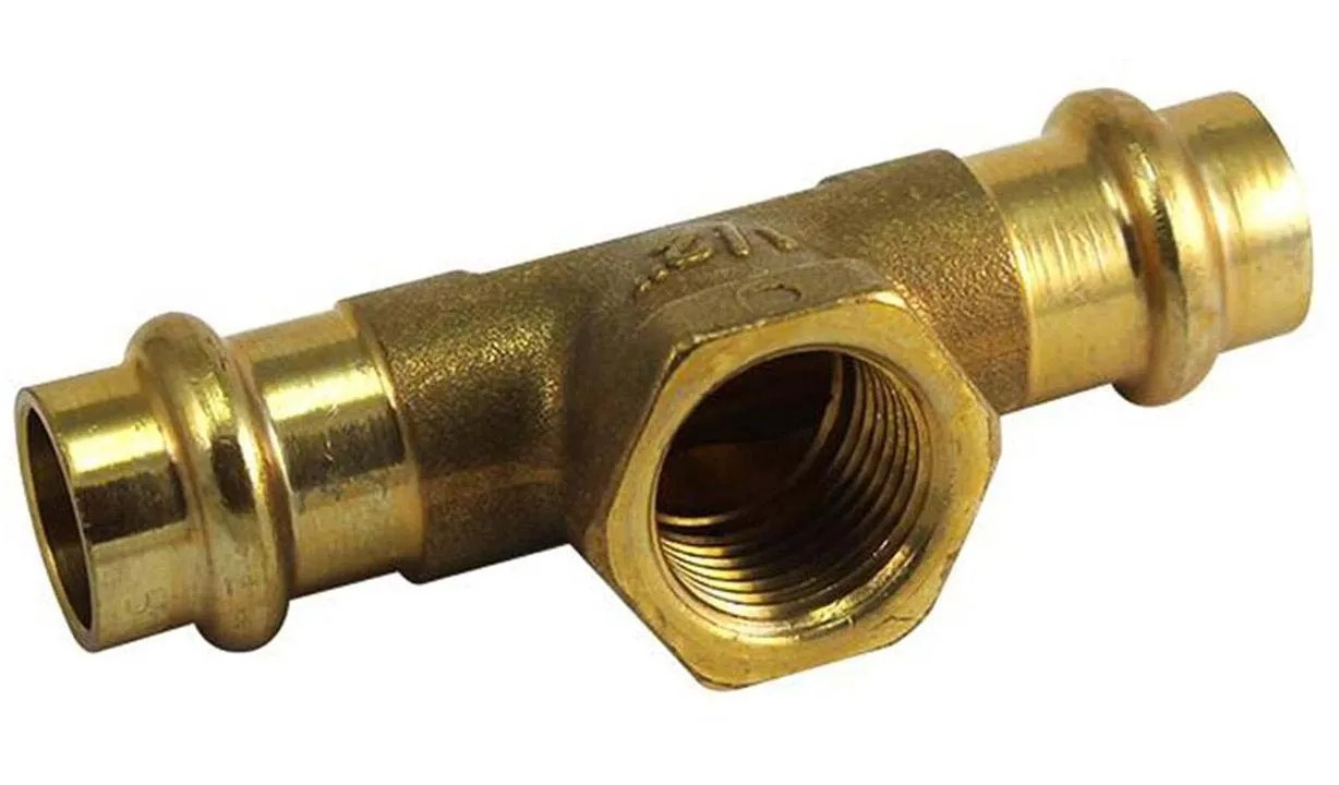 Raccordo per tubo in ottone da 3/8 BSPT maschio a 3/8 NPT