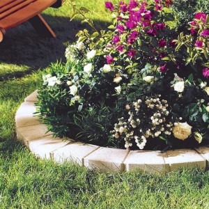 Bordura in cemento curva 11,5x50x8 cm