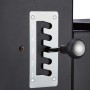 Dettaglio: Grill a carbone Jamestown Jaxon XL, controllo del calore a 5 livelli.