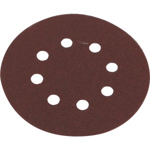Disco abrasivo LUX Classic, forato, Ø 125 mm, grana K120, adatto per smerigliatrici angolari.