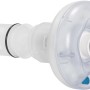 Dettaglio di un ugello HydroJet per idromassaggio Bestway LAY-Z-SPA, accessorio per piscina gonfiabile.