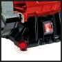 Dettaglio di Einhell TC-US 350: piede in gomma, interruttore, mola.