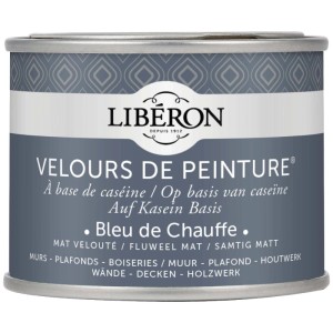 Idropittura lavabile Velours de Peinture Liberon Bleu Chauffe 0,125 L