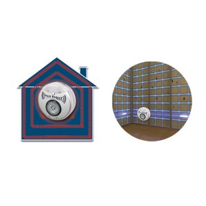 Illustrazione del t.b.t. Antizanzare per il controllo dei parassiti in casa.